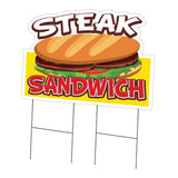 Steak Sandwich Die Cut