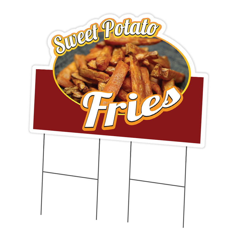 Sweet Potato Fries Die Cut