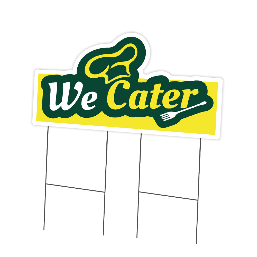 We Cater Die Cut