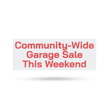 Community Wide Garage Sale This Weekend