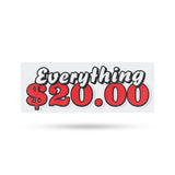 Everything 20 Dollars