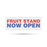 Fruit Stand Now Open