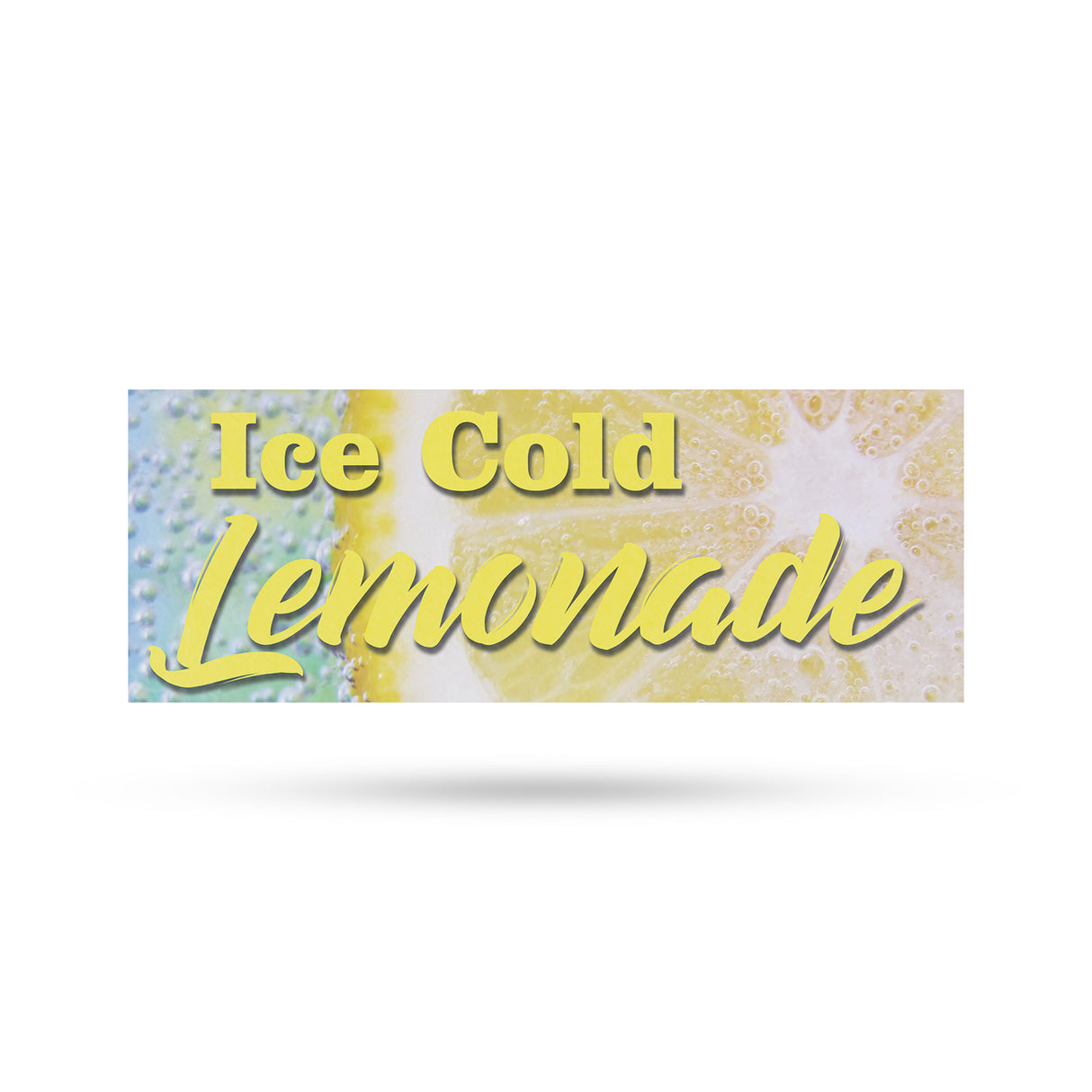 Iced Cold Lemonade