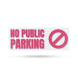 No Public Parking