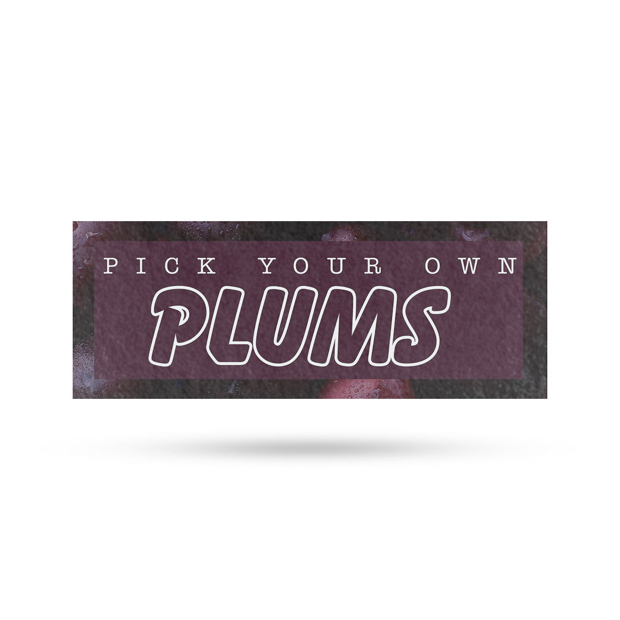 Pick Your Own Plums