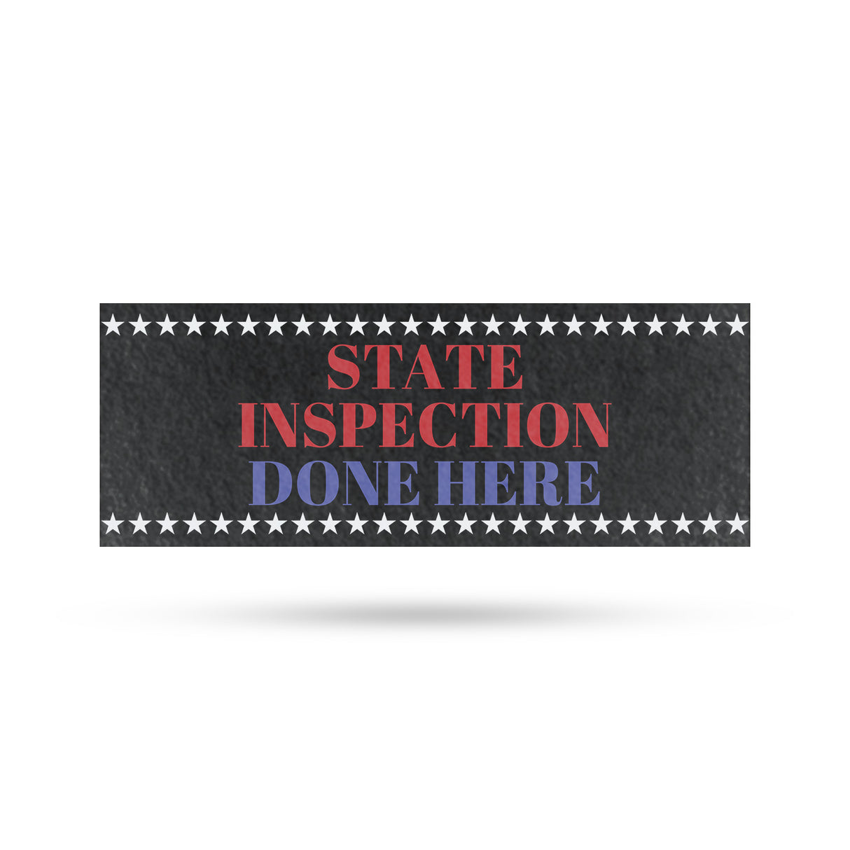 State Inspection Done Here