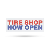 Tire Shop Now Open