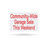 Community Wide Garage Sale This Weekend