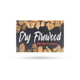 Dry Firewood $3.00 a Bundle