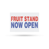 Fruit Stand Now Open