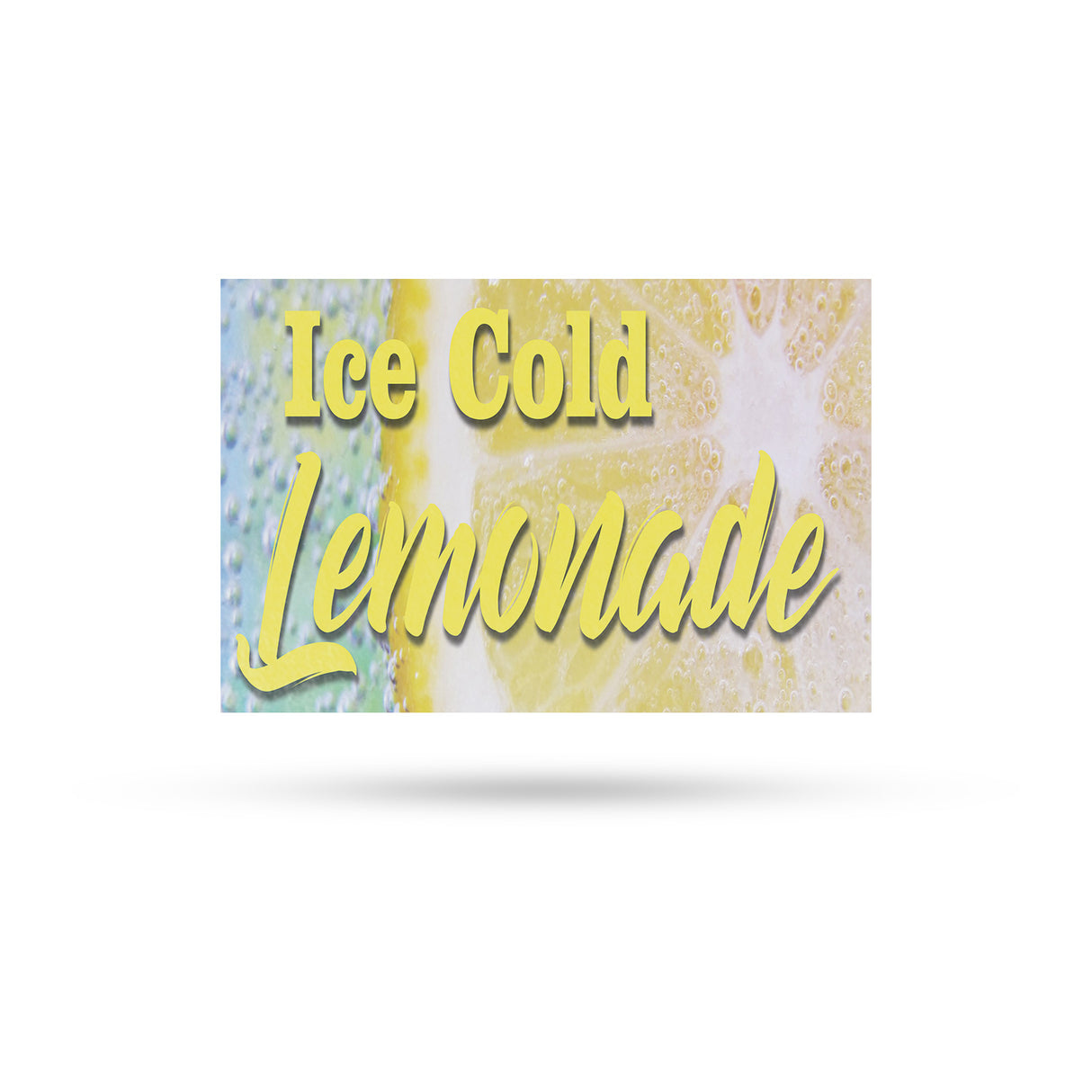 Iced Cold Lemonade