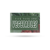 Pick Your Own Vegetables