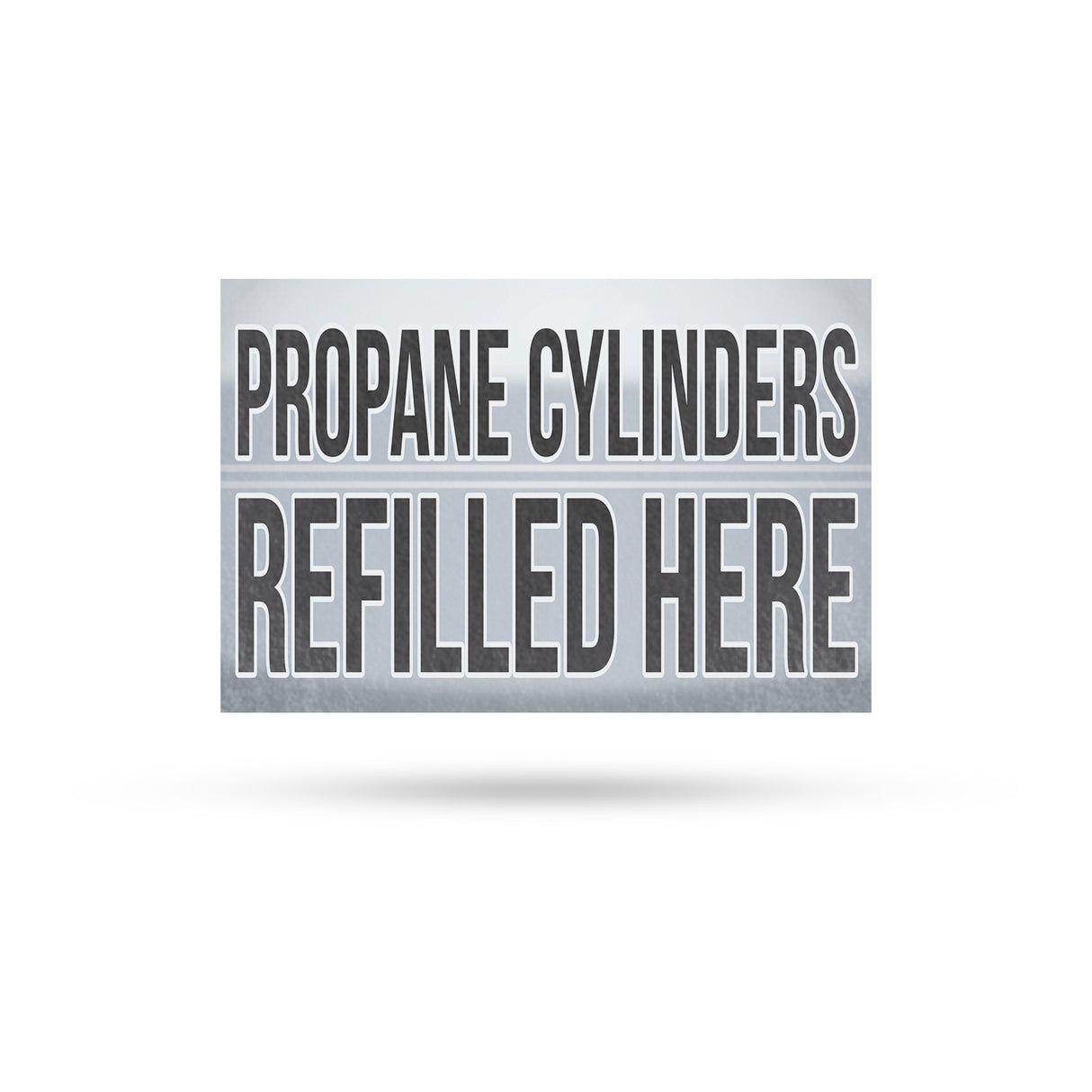 Propane Cylinders Refilled Here