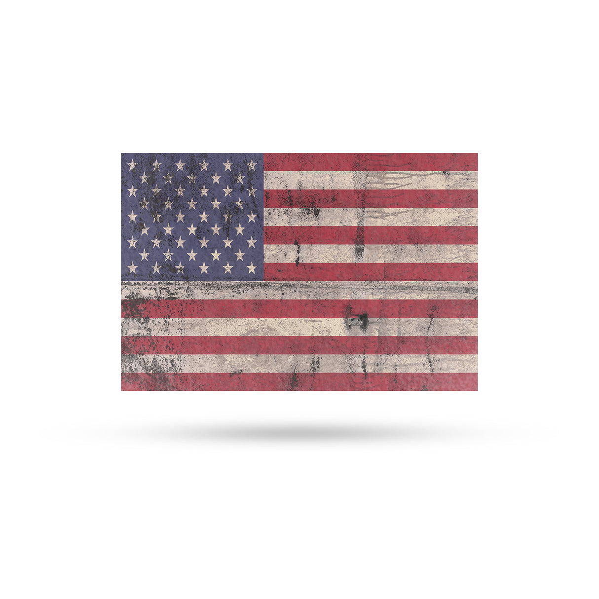 Rusty American Flag