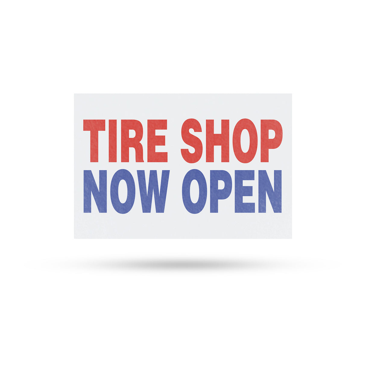 Tire Shop Now Open
