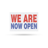We Are Now Open