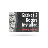 Brakes and Rotors Installed