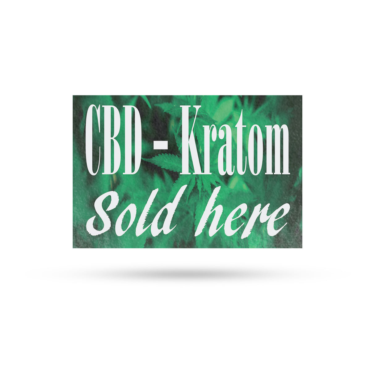 CBD and Kratom Sold Here