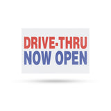 Drive Thru Now Open