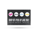 Drop Off Pick Up Lane Only