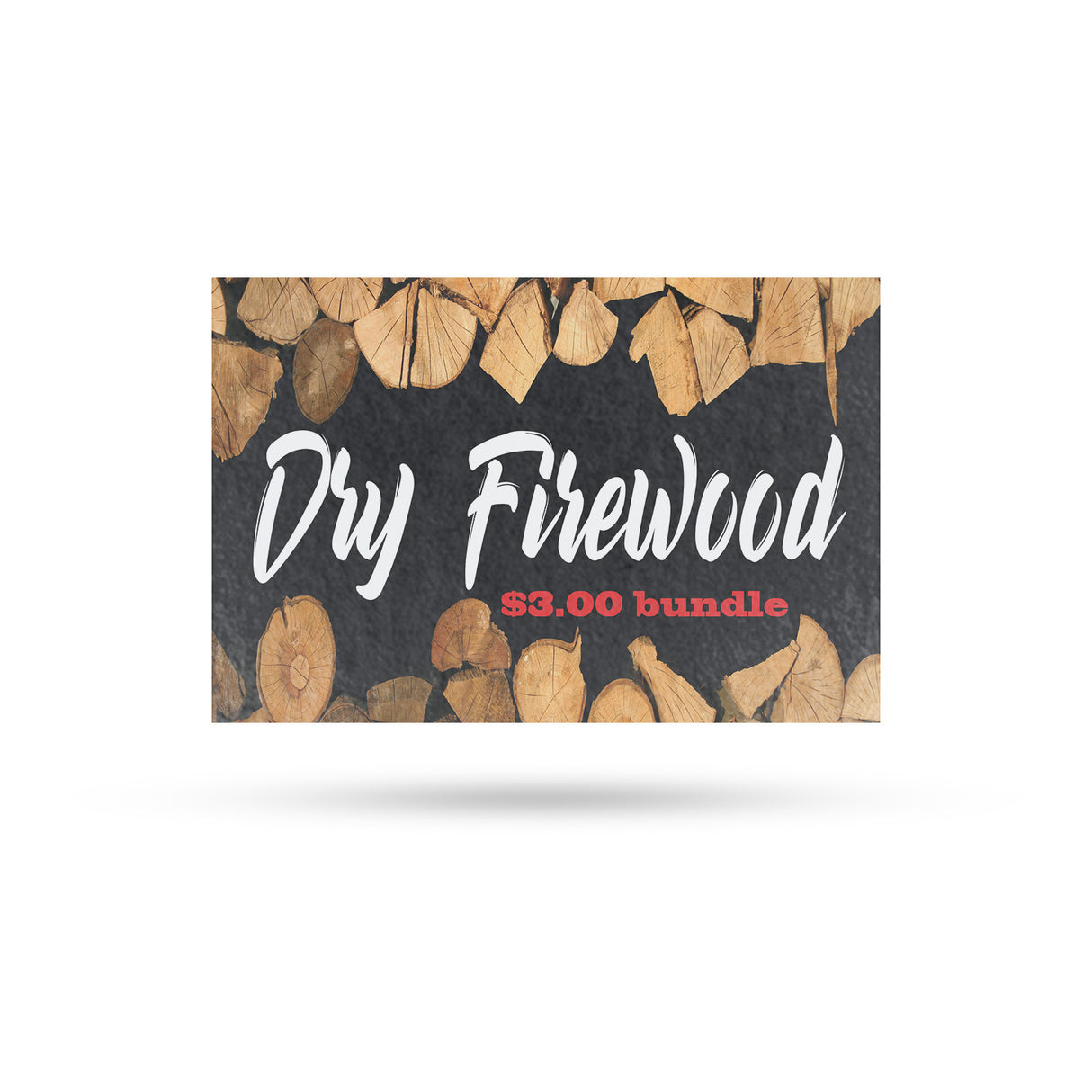 Dry Firewood $3.00 a Bundle