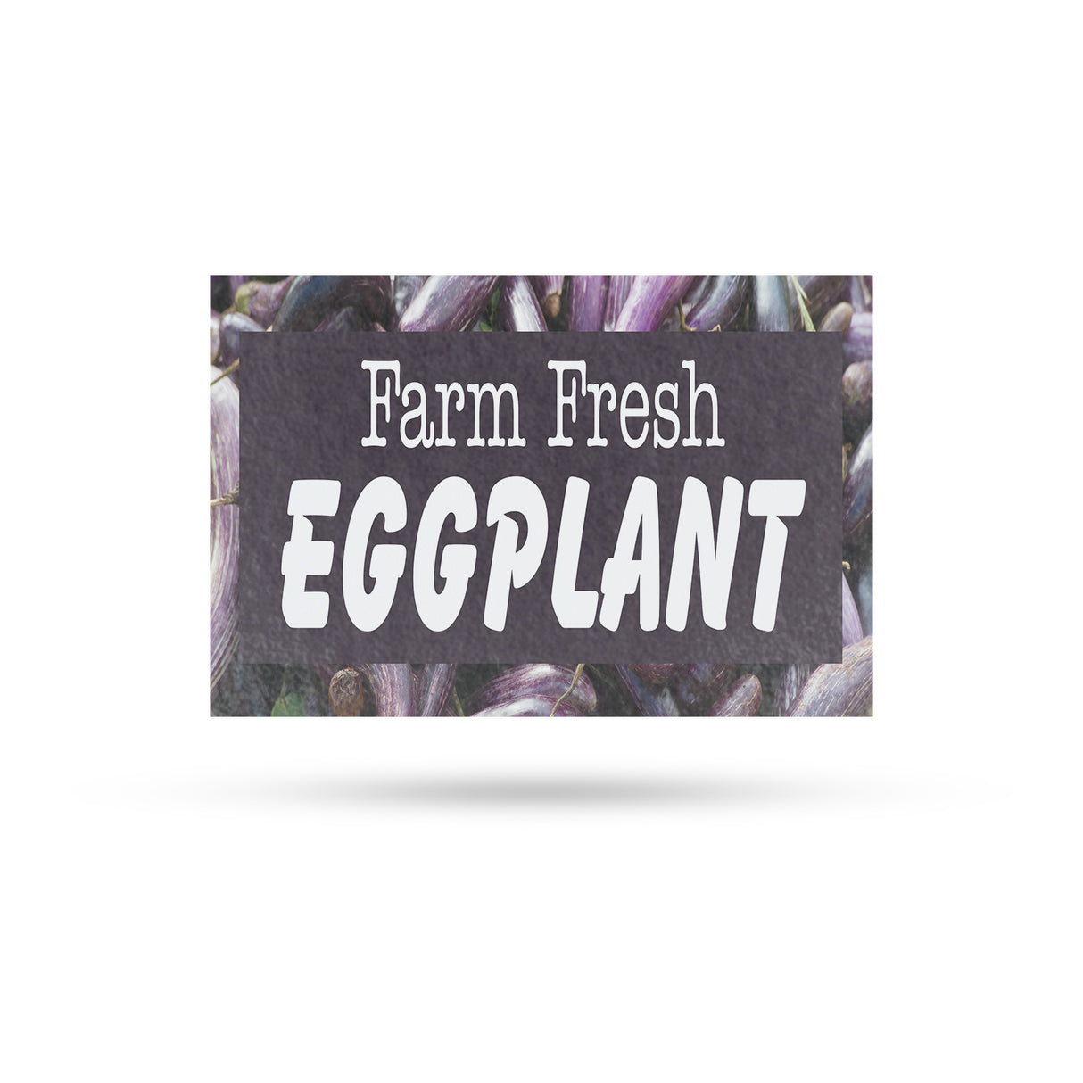 Farm Fresh Eggplant