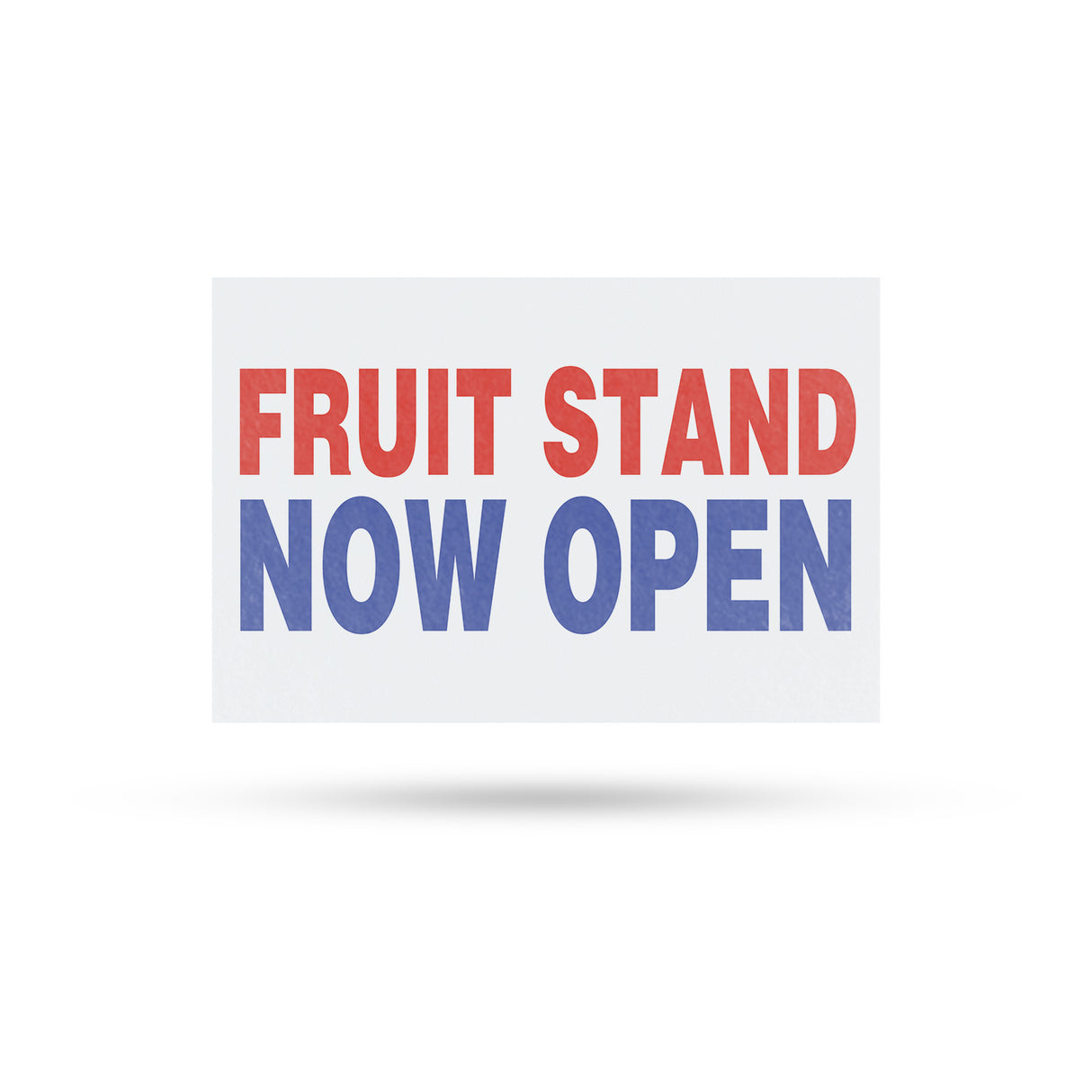 Fruit Stand Now Open