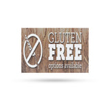 Gluten Free Options Available