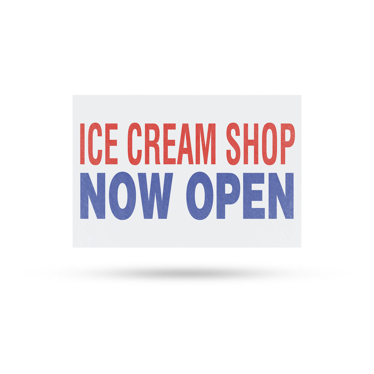 Ice Cream Shop Now Open
