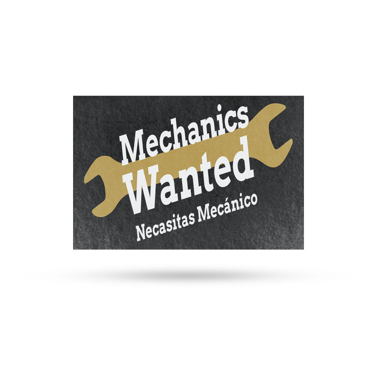 Mechanics Wanted English Spanish