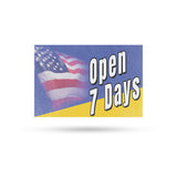 Open 7 Days