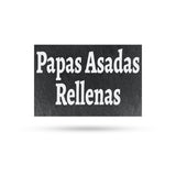 Papas Asadas Rellenas