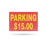 Parking $15 Dollars