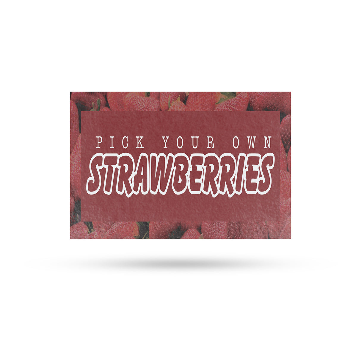Pick Your Own Strawberries