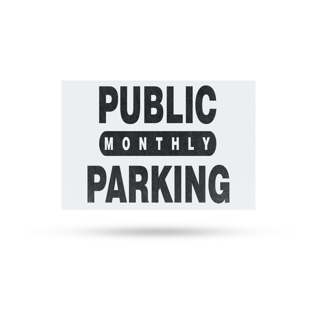 Public Monthly Parking