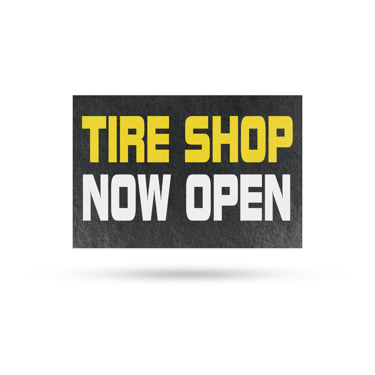 Tire Shop Now Open