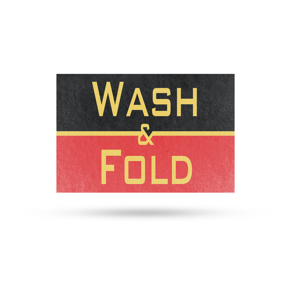 Wash and Fold