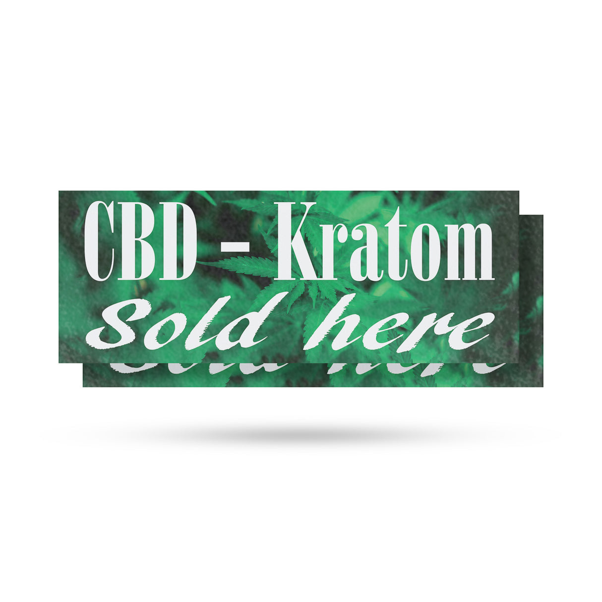 CBD and Kratom Sold Here