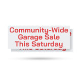 Community Wide Garage Sale This Saturday