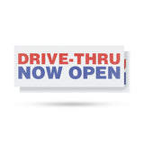 Drive Thru Now Open