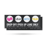 Drop Off Pick Up Lane Only