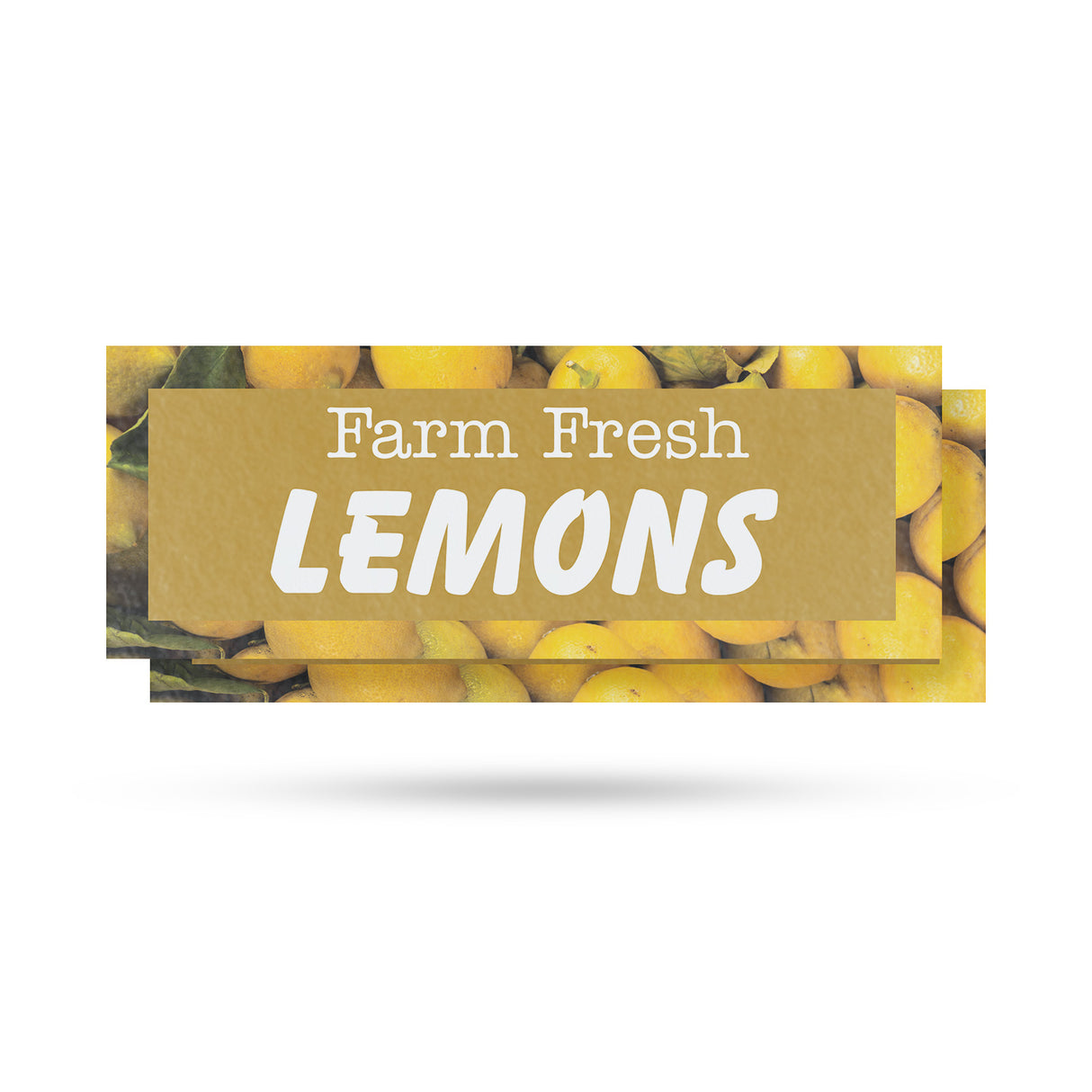 Farm Fresh Lemons
