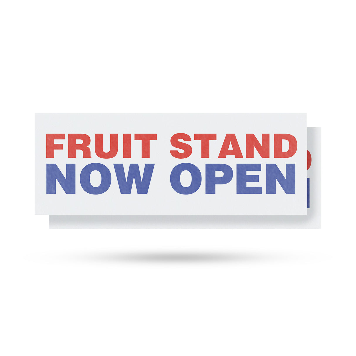 Fruit Stand Now Open