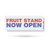 Fruit Stand Now Open