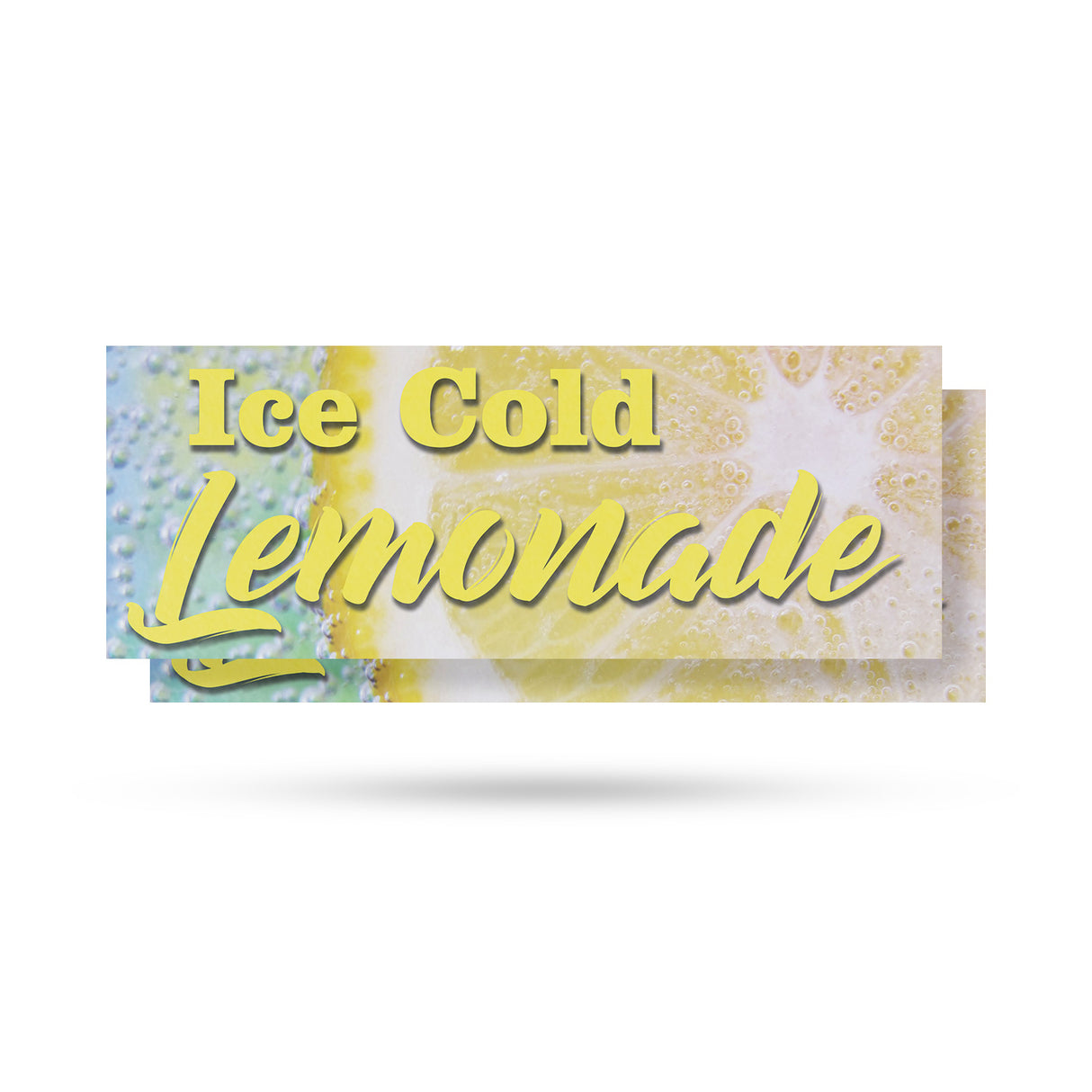 Iced Cold Lemonade