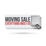 Moving Sale Everything Must Go