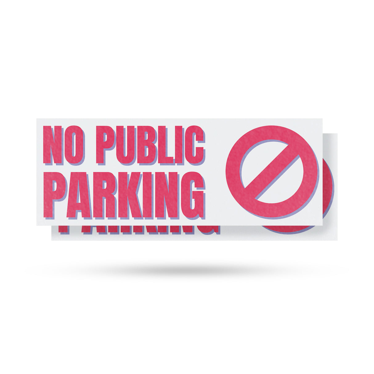 No Public Parking