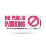No Public Parking