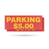 Parking $5 Dollars