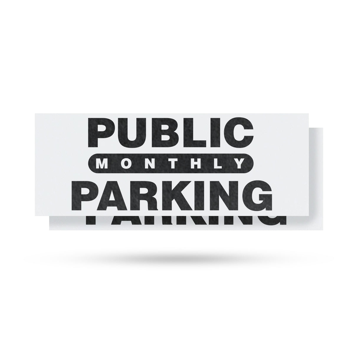 Public Monthly Parking
